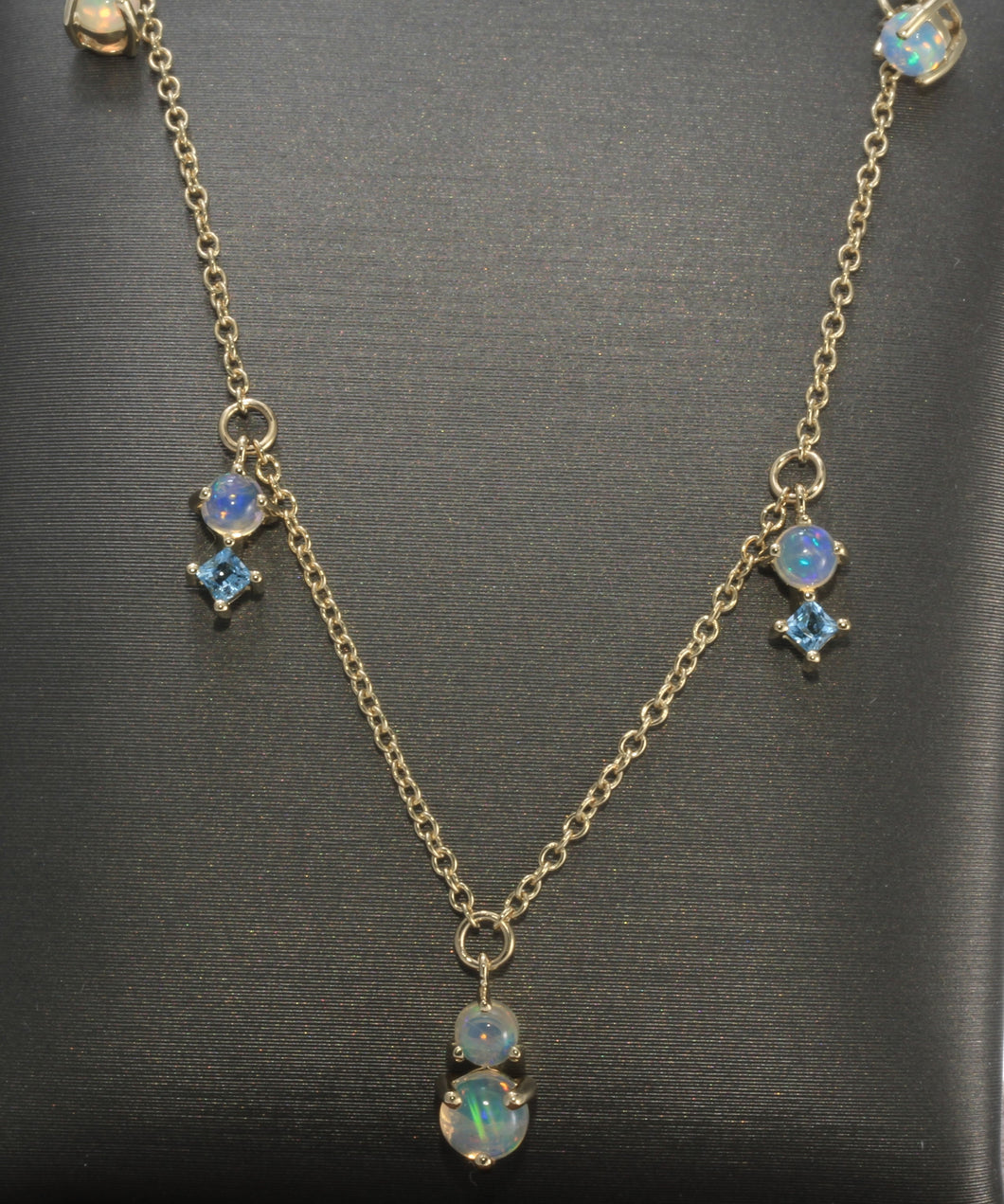 Opal and Topaz Necklace